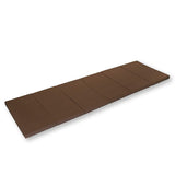 Arcem BS-6SSSBR High Hardness 6-Fold Mattress, Semi-Single, Small, 23.6 inches (60 cm) Wide, Brown