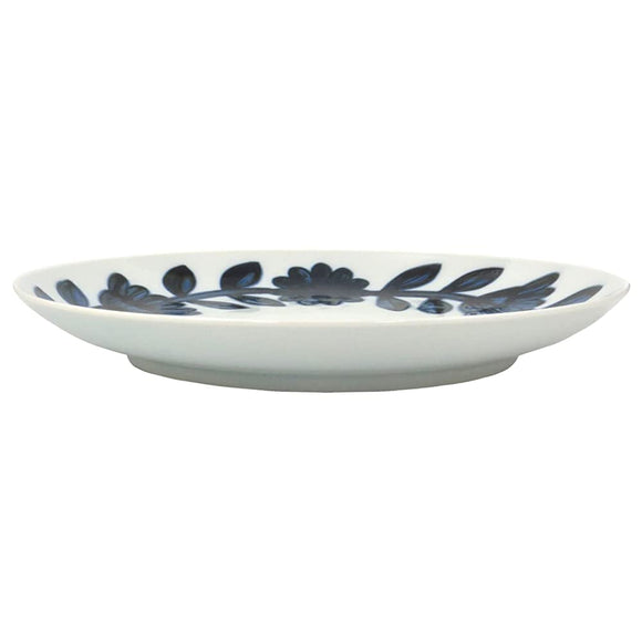 Hasami Ware 24328 Nishiyama Daisy, 10.6 inches (27 cm) Plate, Plate