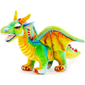 TigerTaleToys Dragon Plush Toy, Realistic 23.6 inches (60 cm), Pets, Large, Cool, Dinosaurs, Vibrant, Authentic Japanese Product