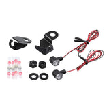 KIJIMA HD-01198 Motorcycle Parts Turn Signal Set, Nano Mirror Bolt Mount, SportSter ('14-)