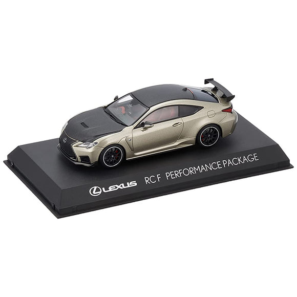 Kyosho Original 1/43 Lexus RC F Performance Package Sonic Titanium Right Handle, Finished Product