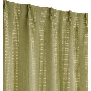 Arie Orchard Blackout Curtain, Set of 2, 39.4 x 88.6 inches (100 x 225 cm), Green