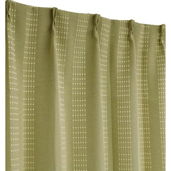 Arie Orchard Blackout Curtain, Set of 2, 39.4 x 88.6 inches (100 x 225 cm), Green