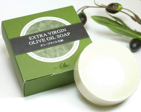 Fresh olive olive oil soap soap 80g