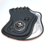 DREAM-JAPAN DJ-A390 Motorcycle Saddle Shield, Deflector Seat, Inseam, Heat Discharge, CounterMeasure, Overheat, Polyurethane Leather, BLACK