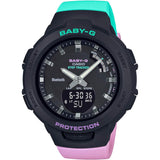 [Casio] Baby Gee FOR SPORTS Pedometer Equipped with Bluetooth BSA-B100MT-1AJF Women's Watch