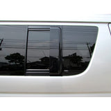 BRIGHTZ Hiace 200 Slide Door Viser 1PC [ETC -V -022 -1PC] II type II type 1 type 2 type 3 type 3 type Narrow Wide Ban Wagon 23856