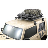 Carmate IOP50 Roof Carrier for Inno Roof Deck INA510, Optional Rail Kit, Black