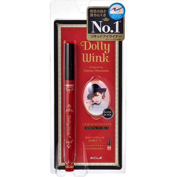 Dolly Wink Liquid Eyeliner Waterproof Super Black