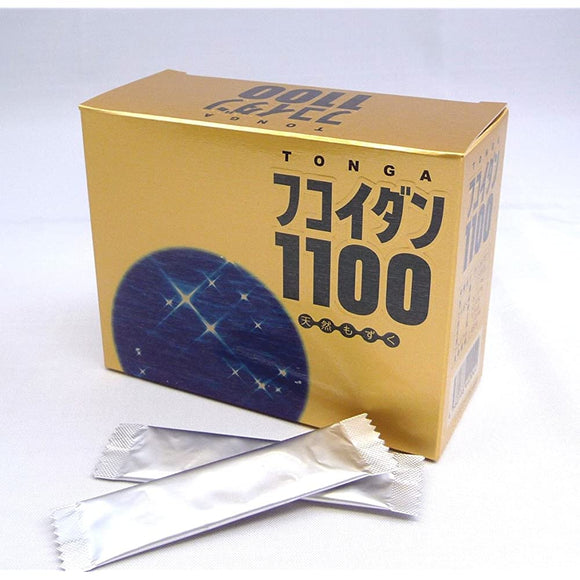 Fucoidan 1100 Tonga Kingdom CoQ10 Blended Granules Type, 0.05 oz (1.5 g) x 30 Packets, 1100 mg / 1 Package