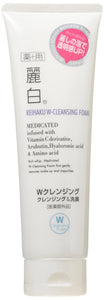 Reihaku Medicated W Cleansing Foam 190G