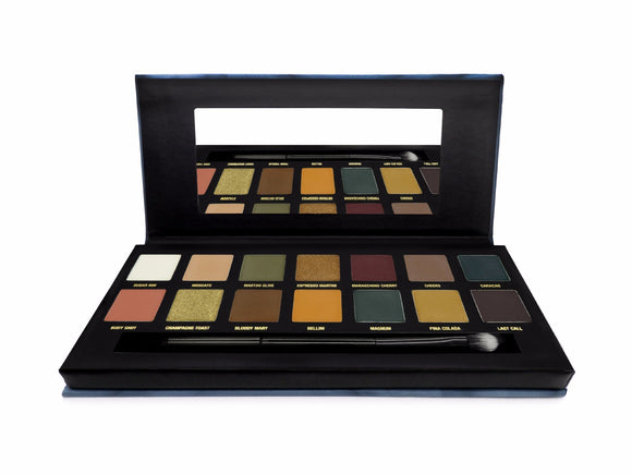 W7 (double seven) W7 eye shadow palette on the rock 14 colors 1 piece