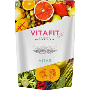 VITAS VITA FIT.fe Vitafit Iron Folic Acid Grape Seed Extract Multivitamin for Women 90 Tablets 11 Types of Nutrient Functional Food Made in Japan