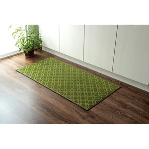 Ikehiko Corporation 8243340 Japanese Cloisonne Kitchen Mat, Green, 23.6 x 82.7 inches (60 x 210 cm)