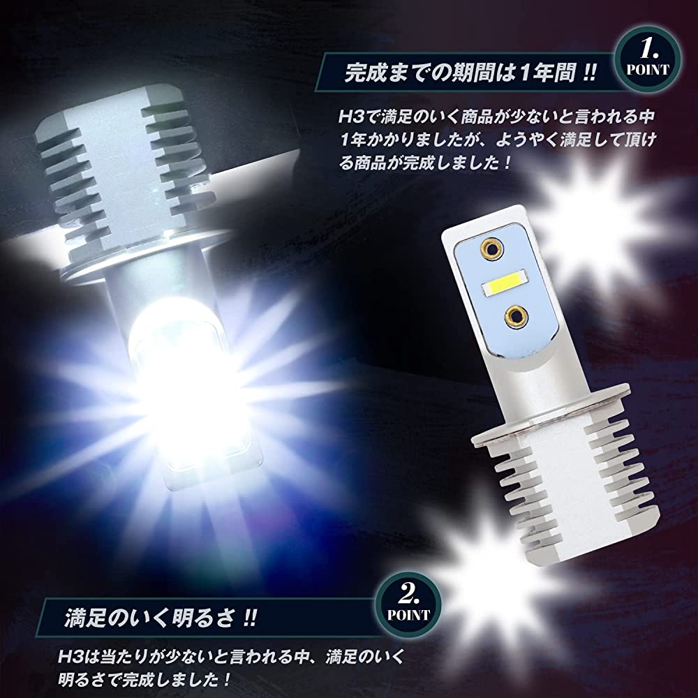 TAKENOUS Trucks Warrant Takemura Shokai 24V H3 LED Fog Lump Dynamat Fl ...