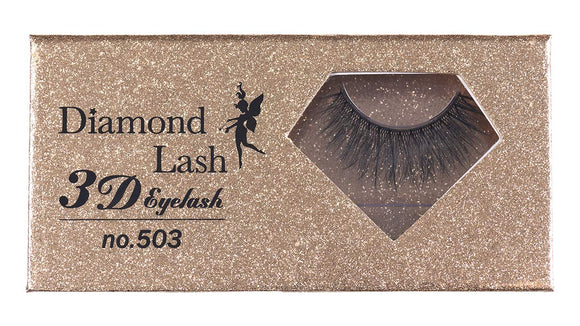 [Diamond Lash Official] DiamondLash 3D EYELASH no.503 Volume 3D false eyelashes like overseas celebrities.
 Overall design with a sense of volume.