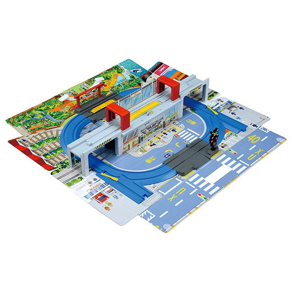 Plarail Hirogete 3D Tomica and Plarail Town Map