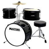 MAXTONE MX-60 Junior Drum Set, Black