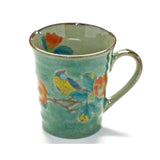 Kyuyaki [Mug] Camellia Birds "Nakae"