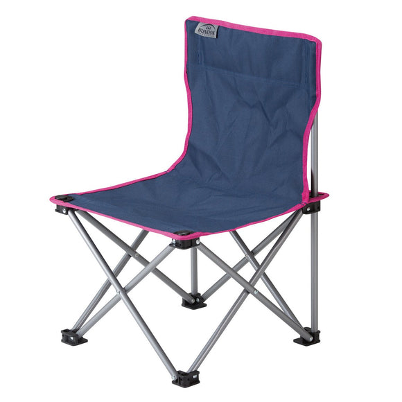 BUNDOK Action Chair M size BD-138 <Beige / Black / Khaki / Cationic Blue / Blue / Pink / Navy x Pink> Outdoor with storage case