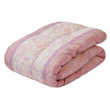 Nishikawa KE02005004 Washable Down Comforter, Single, Made in Japan, 90% Down, Thin, Delivered Compact, Semi-Compression Packaging, Royal Crescent Pink