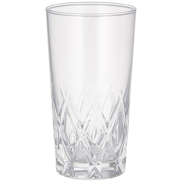 Toyo Sasaki Glass MZ05069-5N Glass Tumbler, Diamond Cut, Set of 5, 8.5 FL OZ (250 ml)