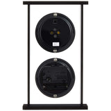 enpekkusu Weather Meter, Temperature and Humidity Meter, Super EX Gallery temperature humidity clock display stand for made in Japan Black Ex – 792