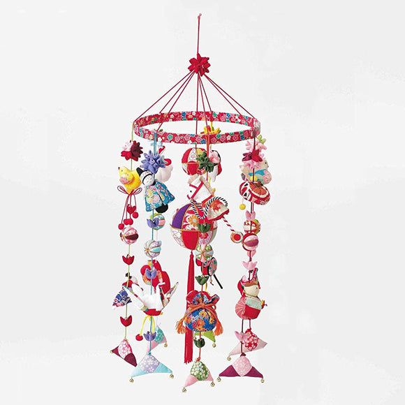 Takagi Fiber LH-393 Kyoto Crepe Hanging Ornament, Wish Thread