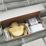 tak BIO KIDS DISH gift box kids dishbear big yellow JTN-2021-YL