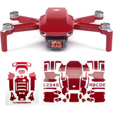 WRAPGRADE for DJI Mavic Mini Skin Seal (Japan Red)