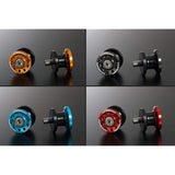 YOSHIMURA 584-0H8-2000 HIGH LINE M8 Rear Stand Bracket Set, Blue