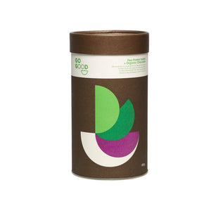 Go Good pea protein organic chocolate 500g additive-free pea protein vegan protein (chocolate, 500g)
