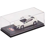 LA-X 1/43 Toyota 86 TRD Customization Concept Satin White Pearl Finished Product