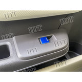 N-BOX/N-BOX/N-BOX/N-Box Custom Aluminum Power Window Switch Cover JF3 JF4 Interior Panel Front Bezel (Blue)