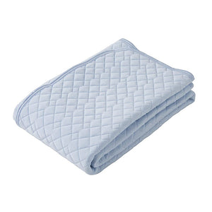 Nishikawa PM07001093B Mattress Pad, Cool to the Touch, Ice Plus, Moisture Wicking, Cupe, Blue, Single Size