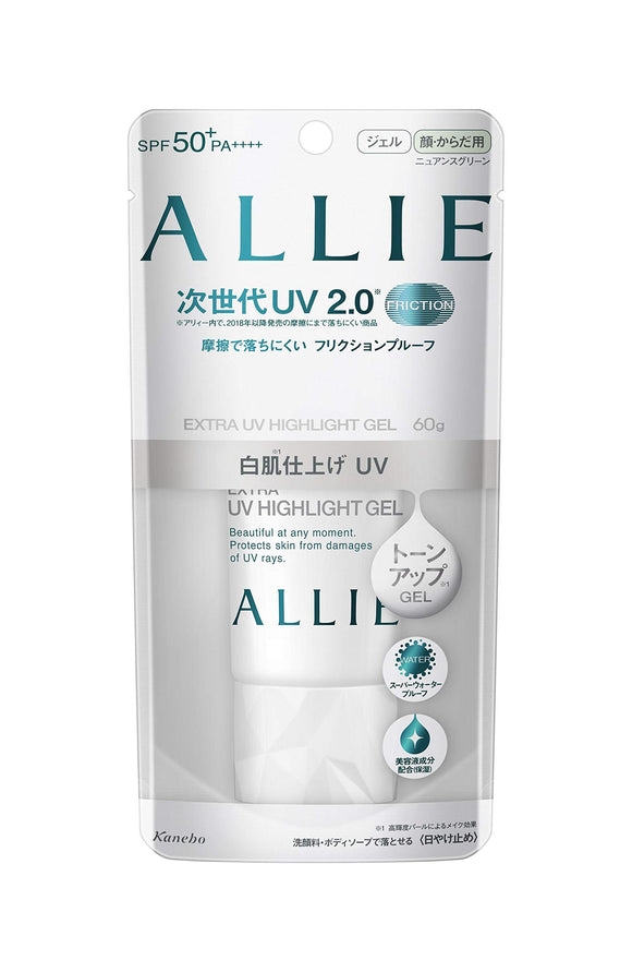 ALLIE Extra UV Highlight Gel Sunscreen SPF50+/PA++++ [Discontinued Product] 60g