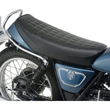 Daytona 99988 Motorcycle Seat SR400 (80-21) Only Normal Tank Only Approx. 25mm Down Nostalgic Seat Black