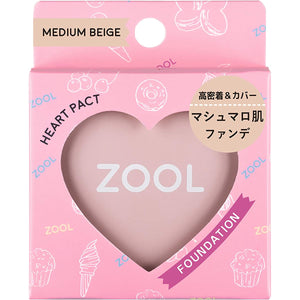 ZOOL Heart Pact Medium Beige (Foundation) (1 piece)