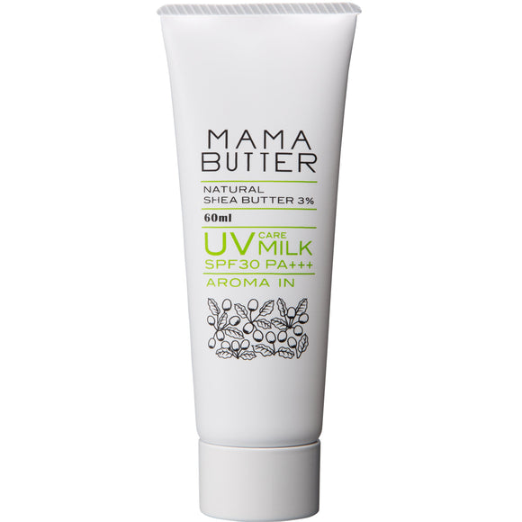 Mama Butter Additive-Free UV Care Milk SPF30 PA+++ [Newborn ~ Emulsion Type] (Aromain Insect Repellent Herb) 60ml