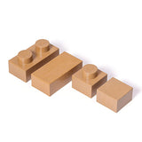 YPC Blocks, Large Blocks, Kids, Toys, Educational, Len Blocks, Kids, Soft, Set of 70, White x Gray