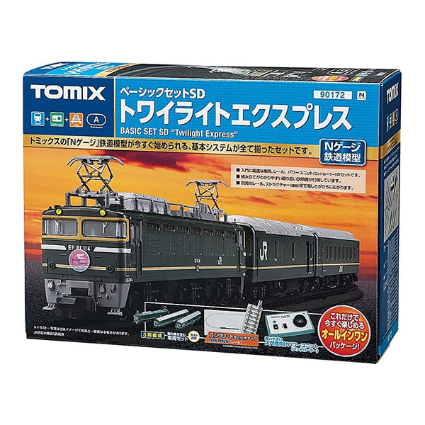 TOMIX 90172 N Gauge Basic Set SD Twilight Express Railway Model