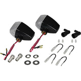 Posh (POSH) Motorcycle Supplies Bike LED Winker (STD lens) Black/2 clear ZRLED 096062-06