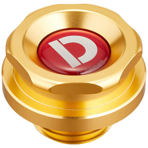 D-Sport 12180-C012 Oil Filler Cap, Type3 LA400KA Copen, UNIVERSAL FOR DAIHATSU CARS, CHAMPAGNE GOLD