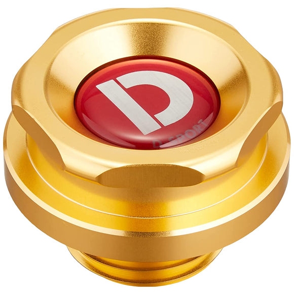 D-Sport 12180-C012 Oil Filler Cap, Type3 LA400KA Copen, UNIVERSAL FOR DAIHATSU CARS, CHAMPAGNE GOLD