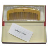 Satsuma Tsuge Comb, Toki Comb, 3 Size, 5 Minutes, Medium Teeth