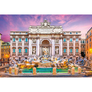 Trevy's Fountain 1000 Piece Jigsaw Puzzle