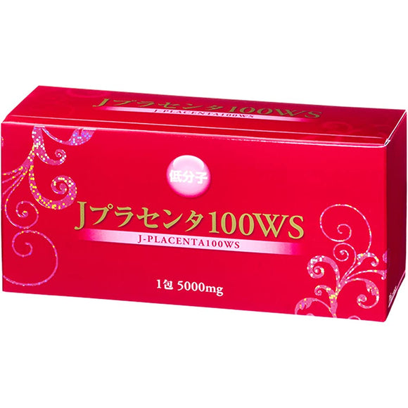 A・S J Placenta 100WS Uses Kagoshima black pig low-molecular-weight placenta 1 pack (3 grains) contains 30 packs of 5000mg raw equivalent for 1 month