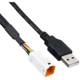 KITACO 763-0500900 PC Interface Cable, Grom (Grom), PCX, Zoomer X, DIO 110, etc.