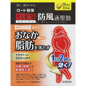 New Rohto Bofutsushosan Tablets T 224 Tablets