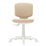 Itoki YL2-BE Salida Desk Chair, Beige, Office Chair, Rotating Chair, No Armrests, White Frame